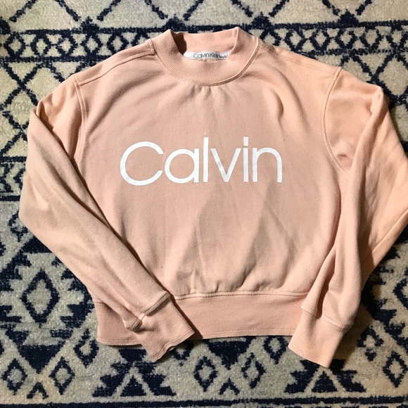 Calvin Klein Performance Tops - Calvin Klein Performance Cropped Crewneck Sweatshirt Size Small